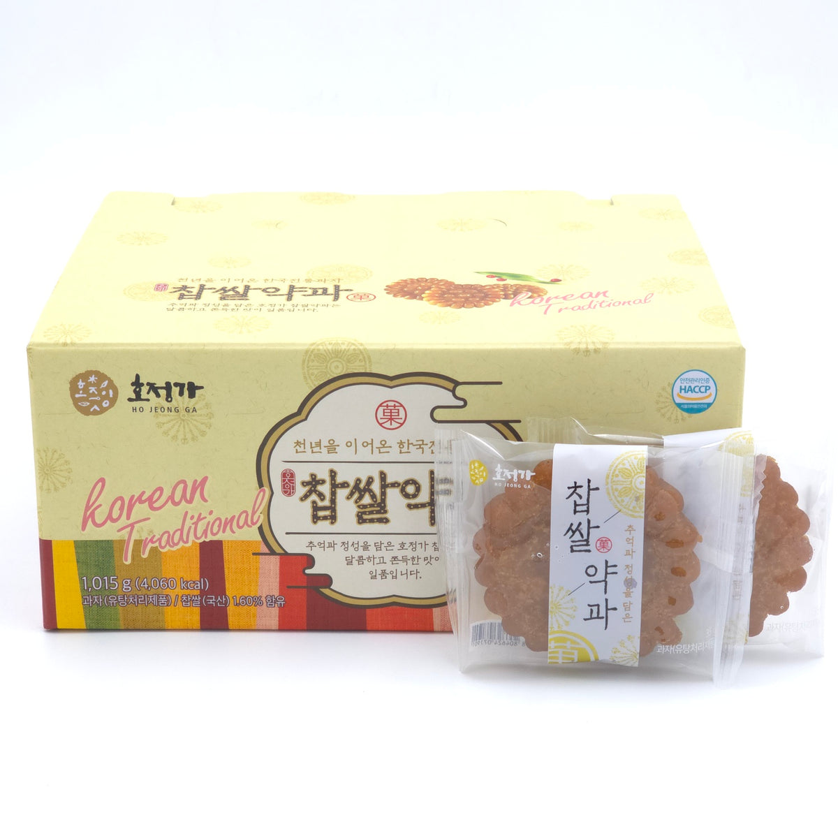HOJEONGGA Glutinous Rice Yakgwa Korean Traditional Snack 1kg