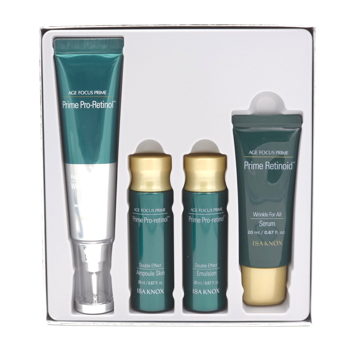 ISA KNOX Age Focus Prime Polynoid Advanced Wrinkle Cream Special Set