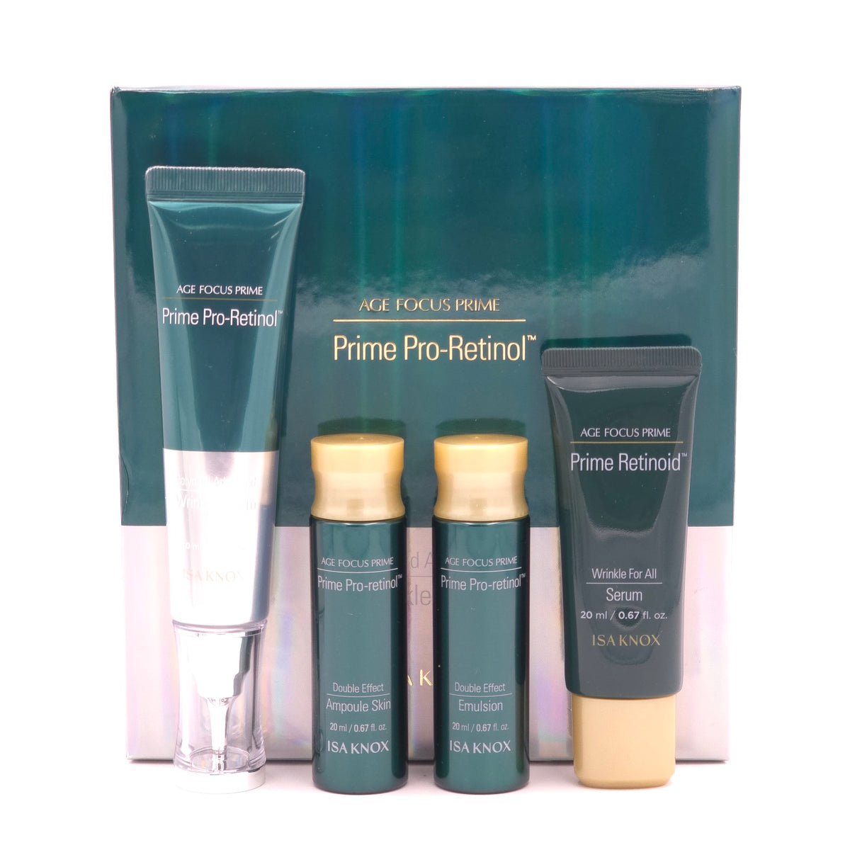 ISA KNOX Age Focus Prime Polynoid Advanced Wrinkle Cream Special Set