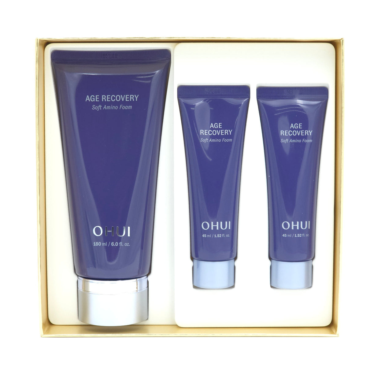 OHUI Age Recovery Soft Amino Foam Special Set 3 Items