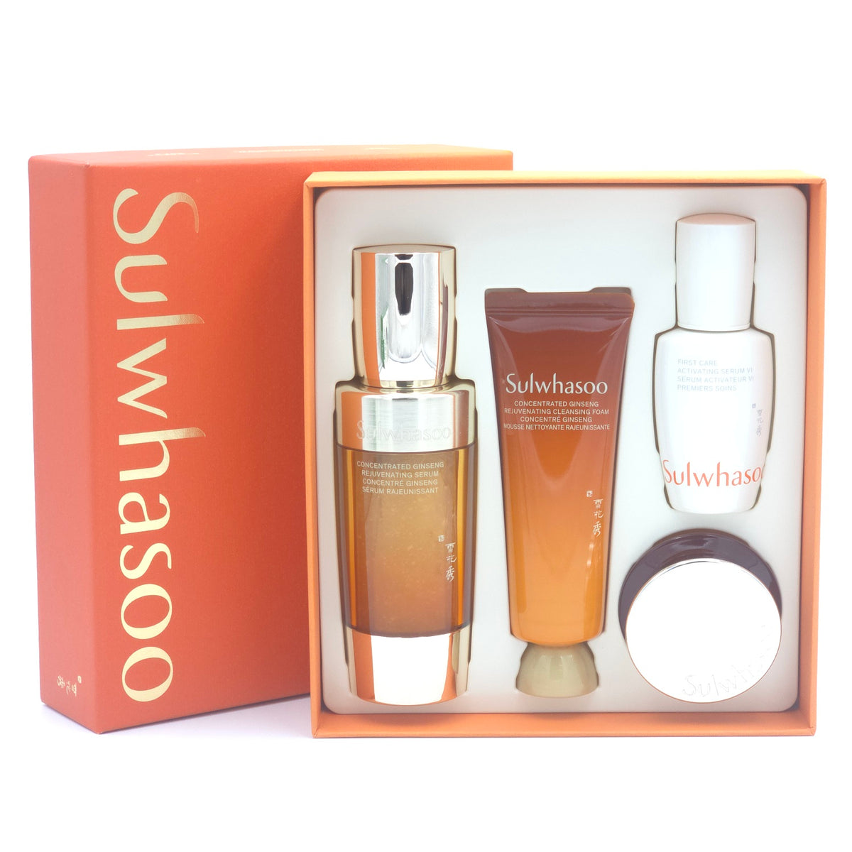 Sulwhasoo Concentrated Ginseng Rejuvenating Serum Set 4 Items