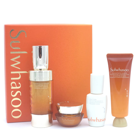 Sulwhasoo Concentrated Ginseng Rejuvenating Serum Set 4 Items
