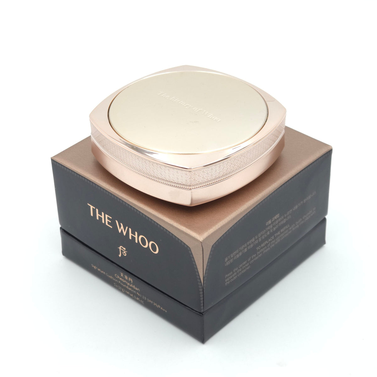 The History of Whoo Cheonyuldan Signature Cushion Foundation SPF35 PA++ 13g + Refill 13g