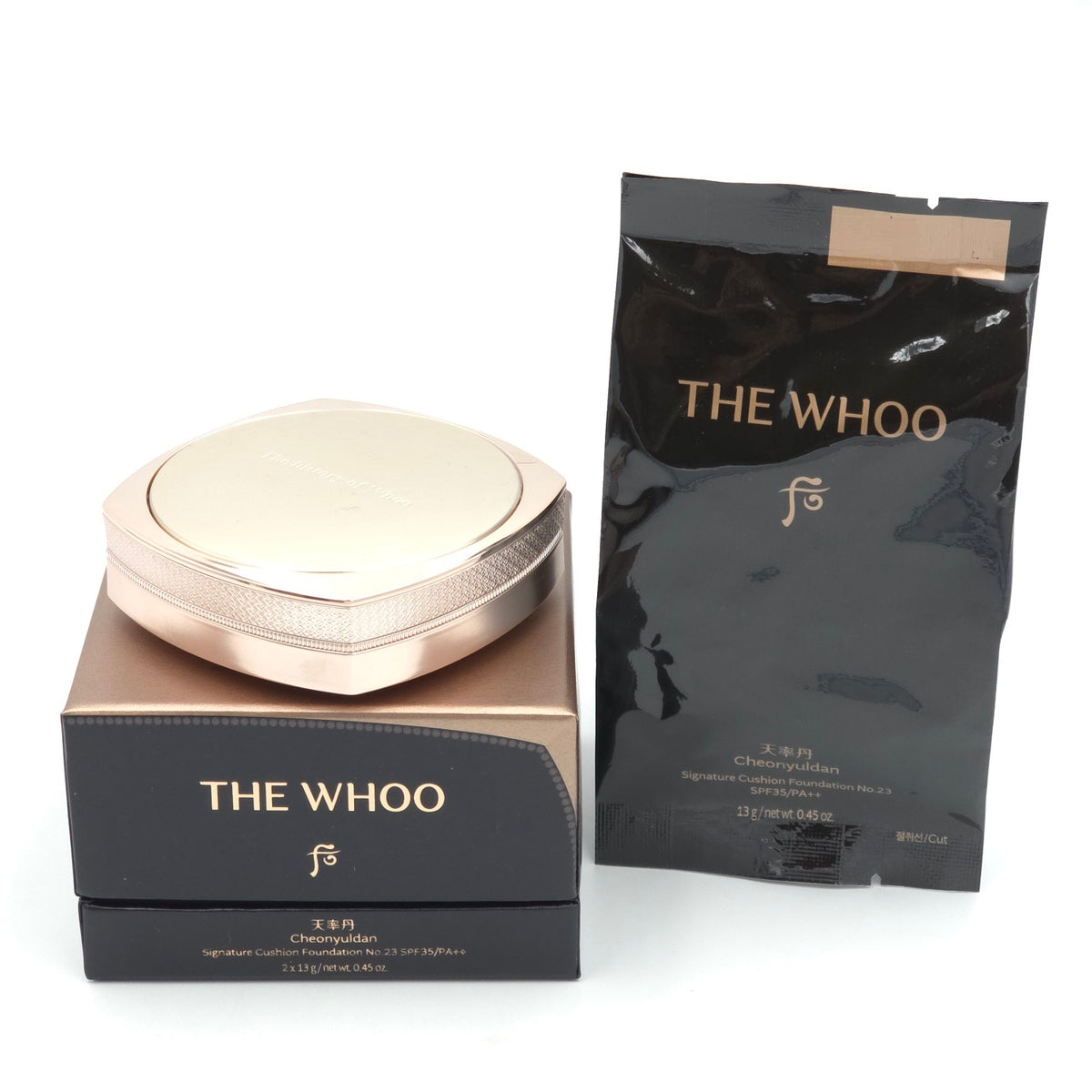 The History of Whoo Cheonyuldan Signature Cushion Foundation SPF35 PA++ 13g + Refill 13g