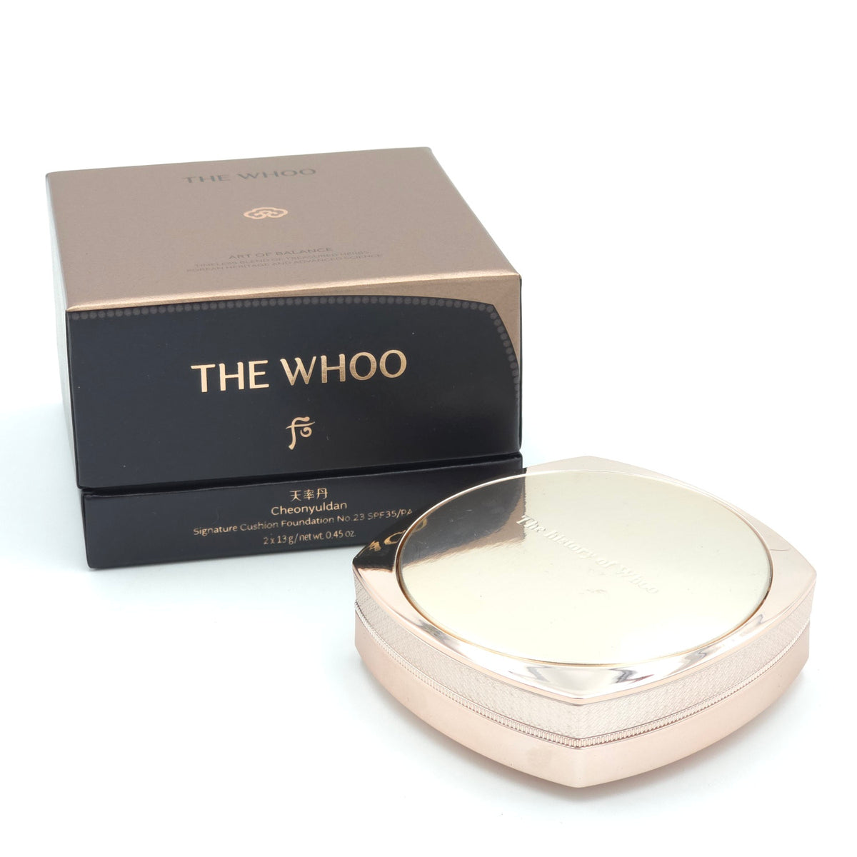 The History of Whoo Cheonyuldan Signature Cushion Foundation SPF35 PA++ 13g + Refill 13g
