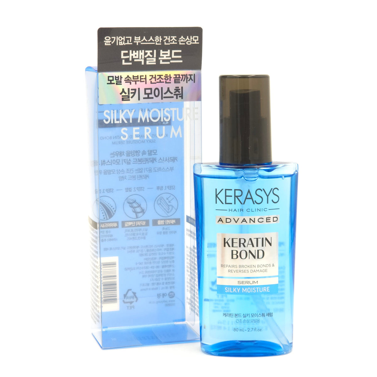 Kerasys Advanced Keratin Bond Silky Moisture Serum 80ml x 2ea