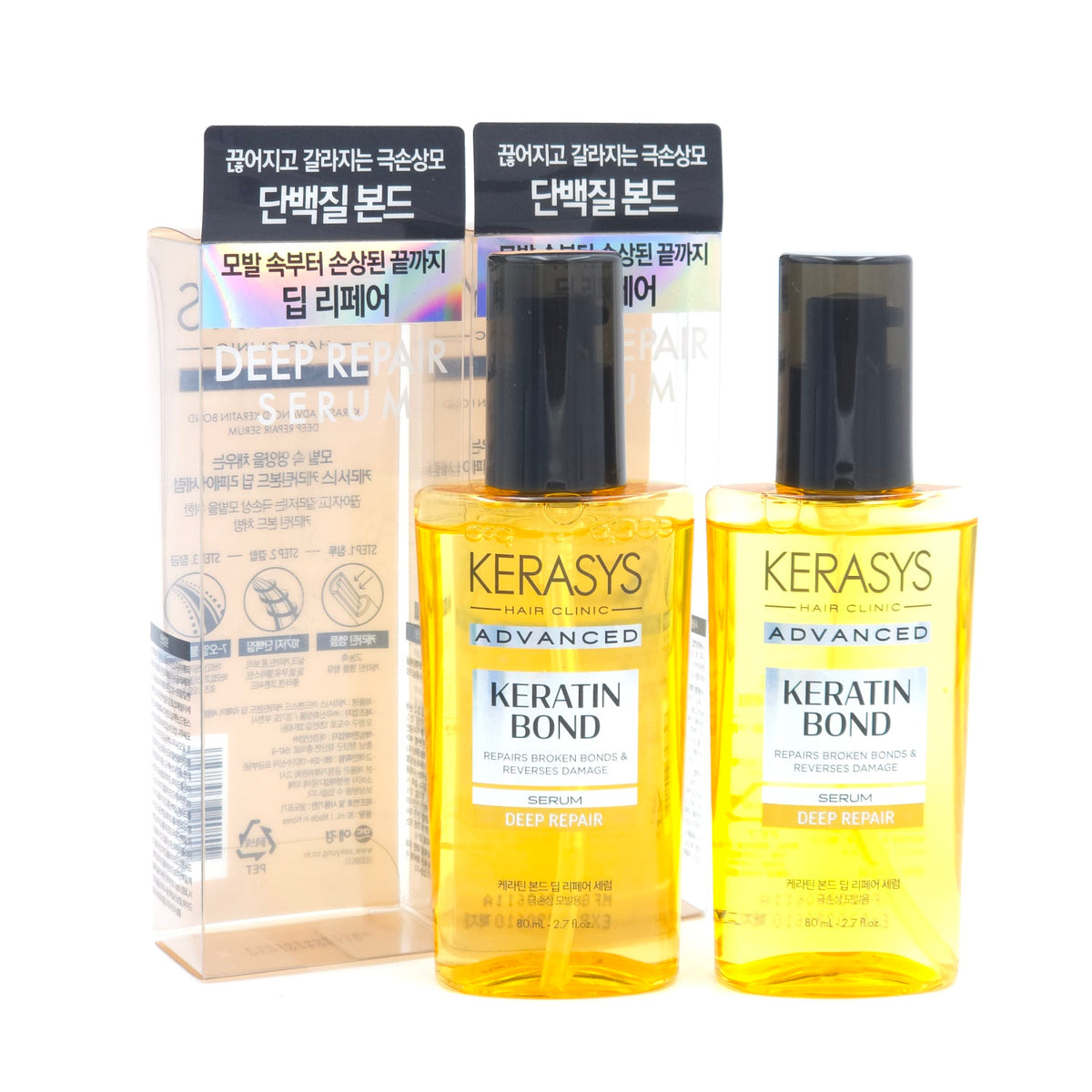 Kerasys Advanced Keratin Bond Deep Repair Serum 80ml x 2ea