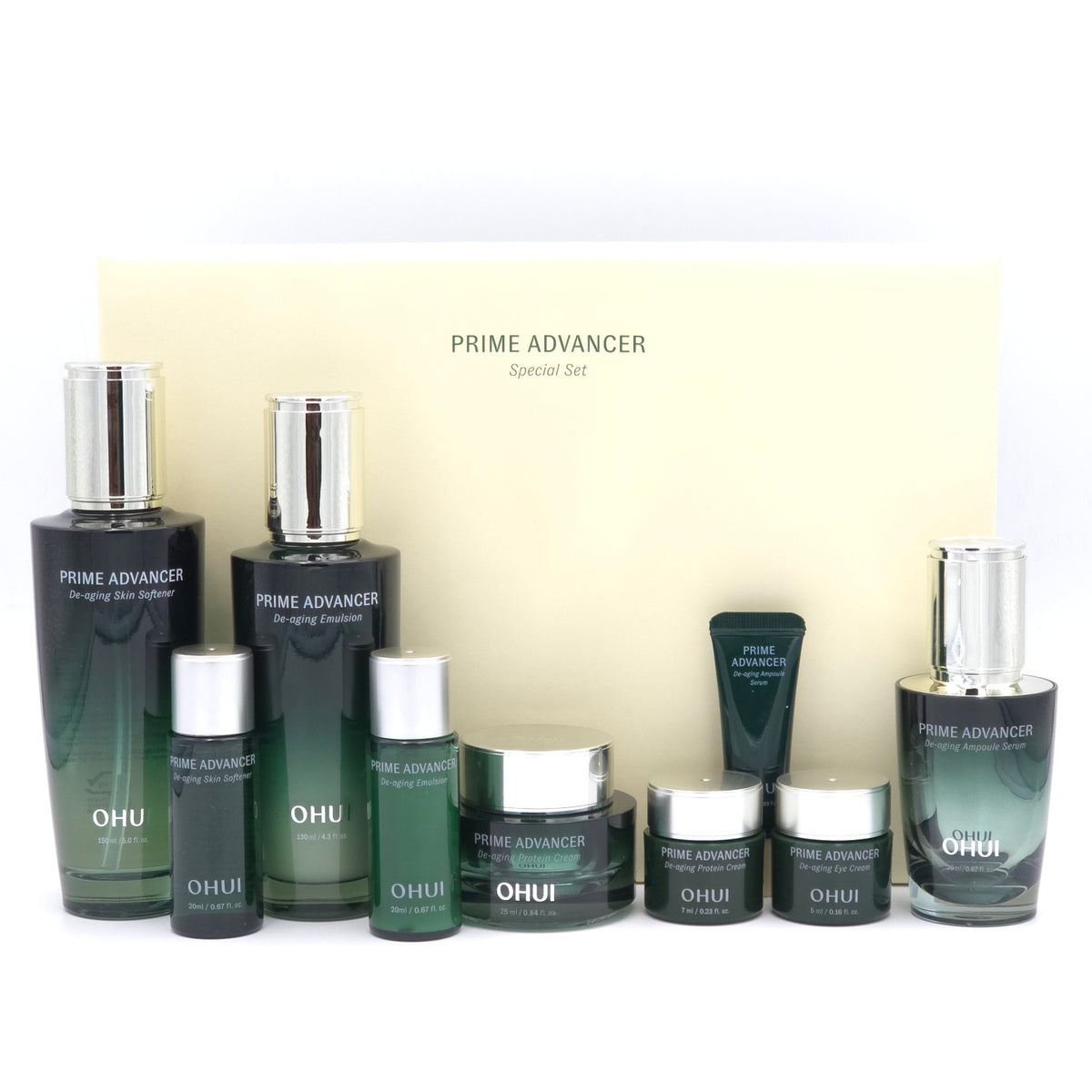 O HUI Prime Advancer De-aging 4pcs Special Set