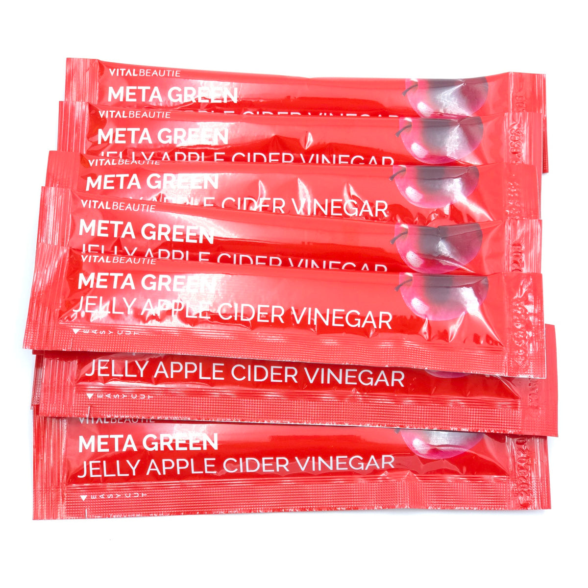 VITALBEAUTIE Meta Green Jelly Apple Cider Vinegar 20g x 10 Sticks