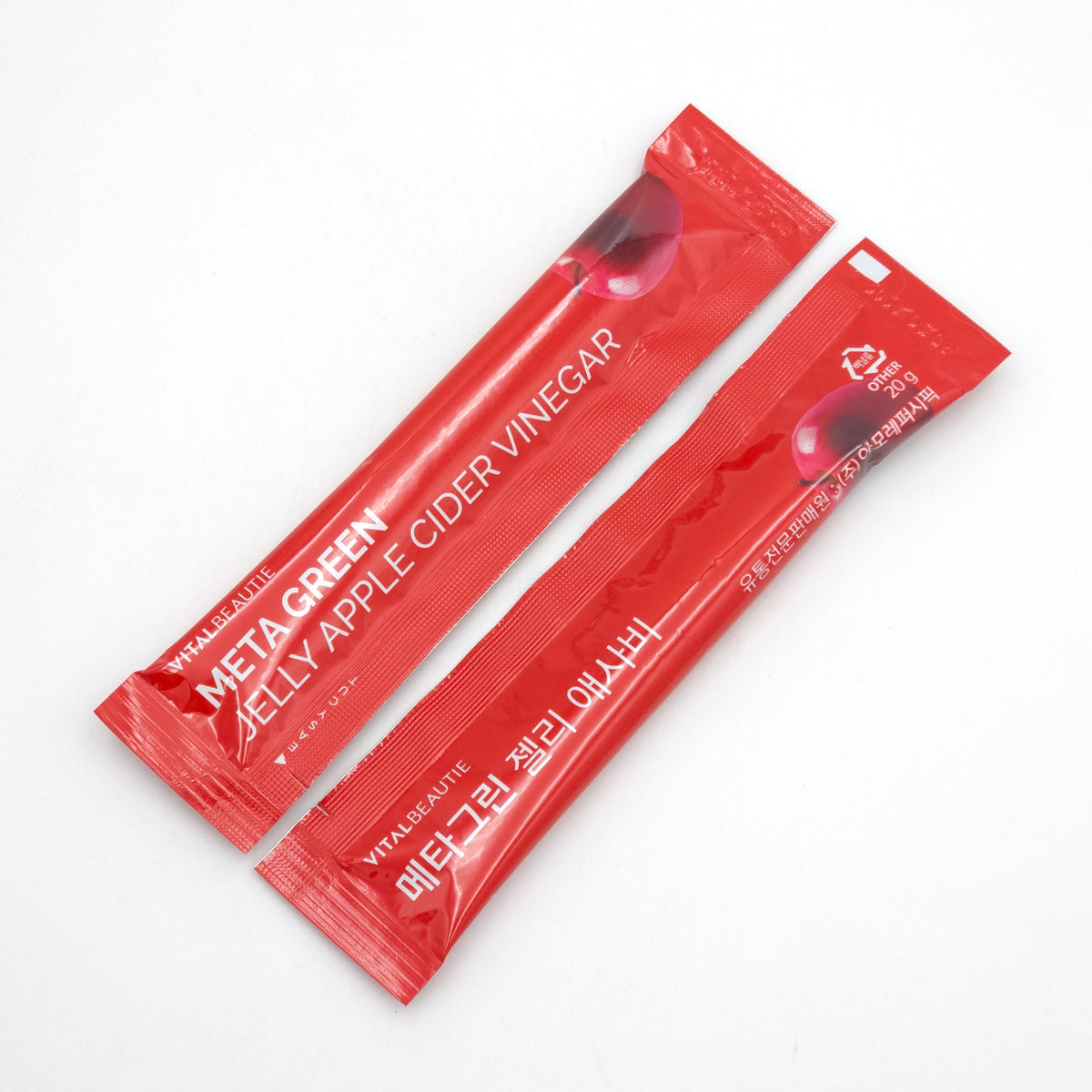 VITALBEAUTIE Meta Green Jelly Apple Cider Vinegar 20g x 10 Sticks