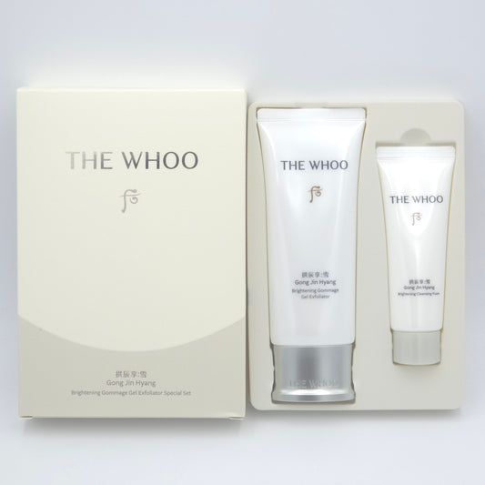 The history of Whoo Gong Jin Hyang Brightening Gommage Gel Exfoliator Special Set 2 Items
