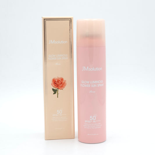 JMsolution Glow Luminous Flower Sun Spray Rose SPF50+ PA++++ 180ml