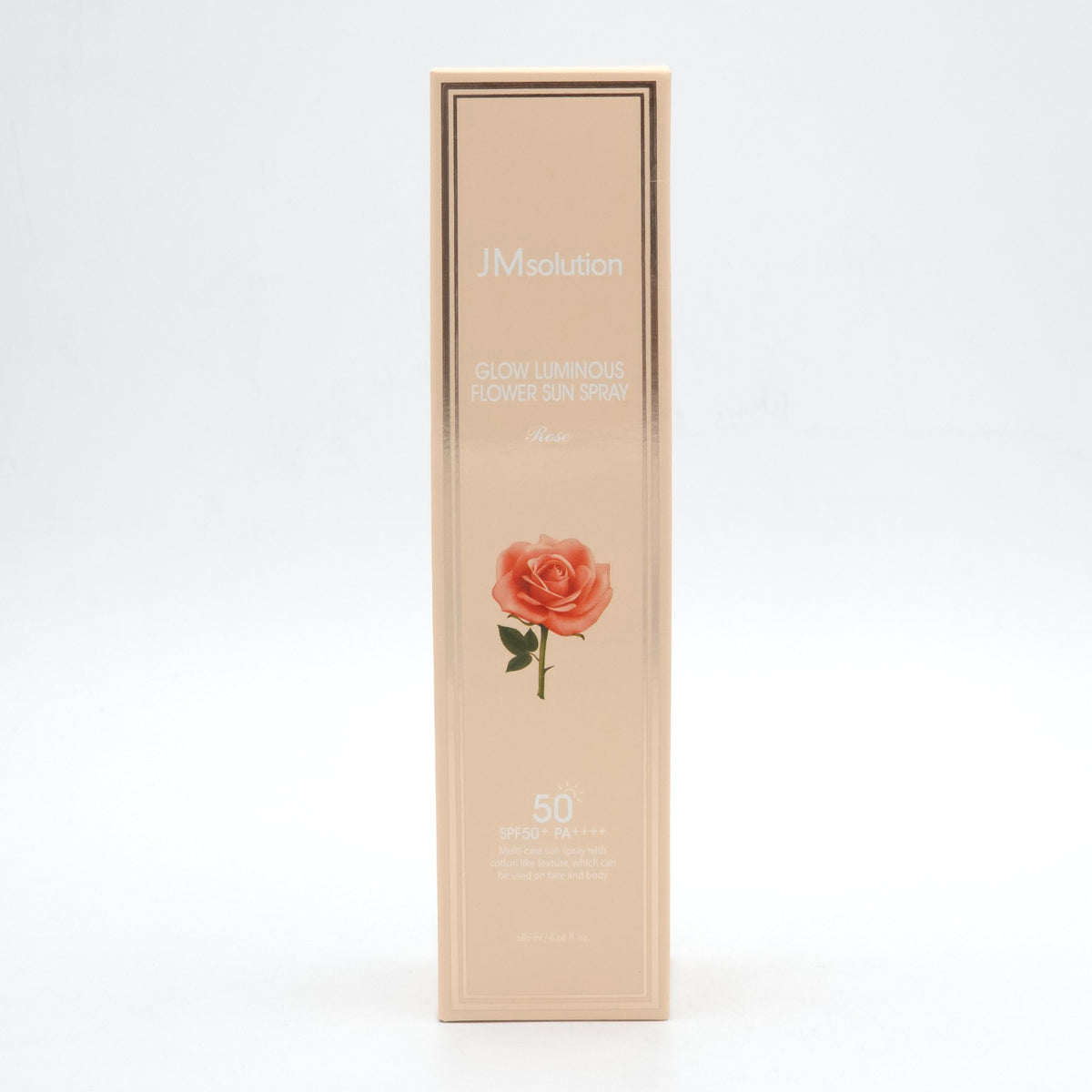 JMsolution Glow Luminous Flower Sun Spray Rose SPF50+ PA++++ 180ml