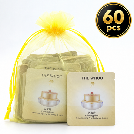 THE WHOO Cheongidan Rejuvenating Pro-Radiance Cream - 1ml x 60pcs