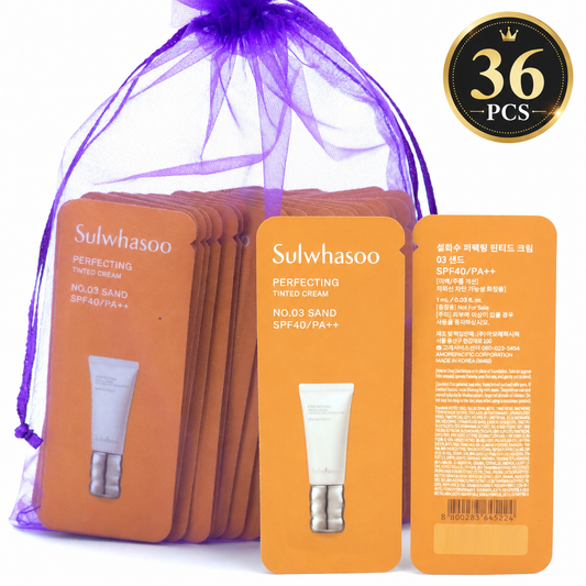 Sulwhasoo Perfecting Tinted Cream No.03 Sand 1ml x 36pcs SPF40 PA++
